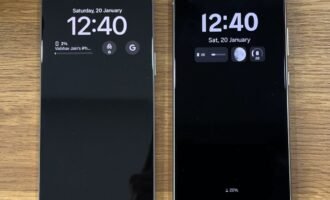 مقایسه نمایشگر S24 اولترا و آیفون 15 پرو مکس
