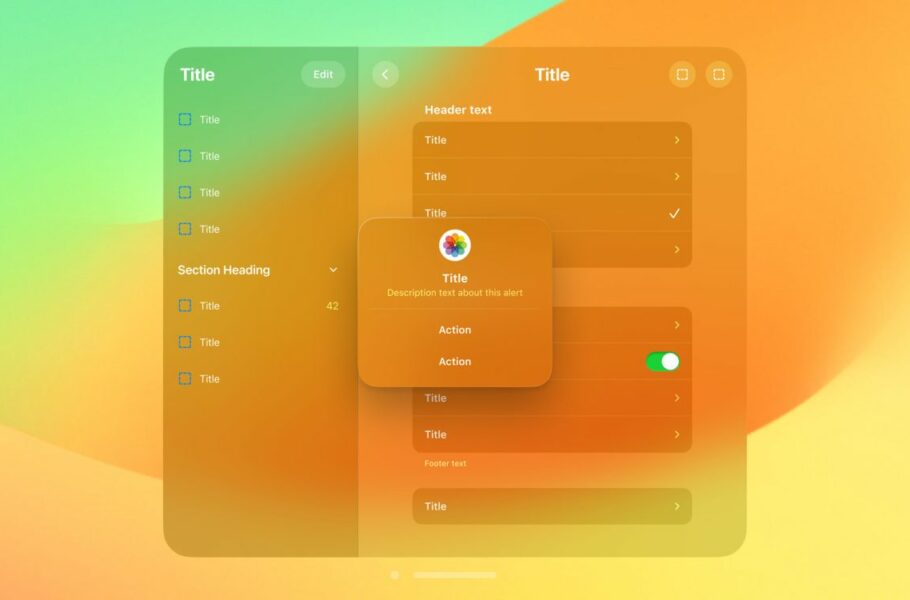 iOS visionOS