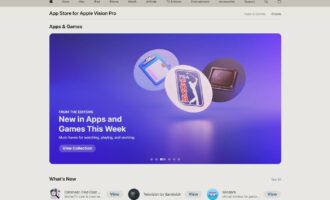 اپ استور ویژن پرو