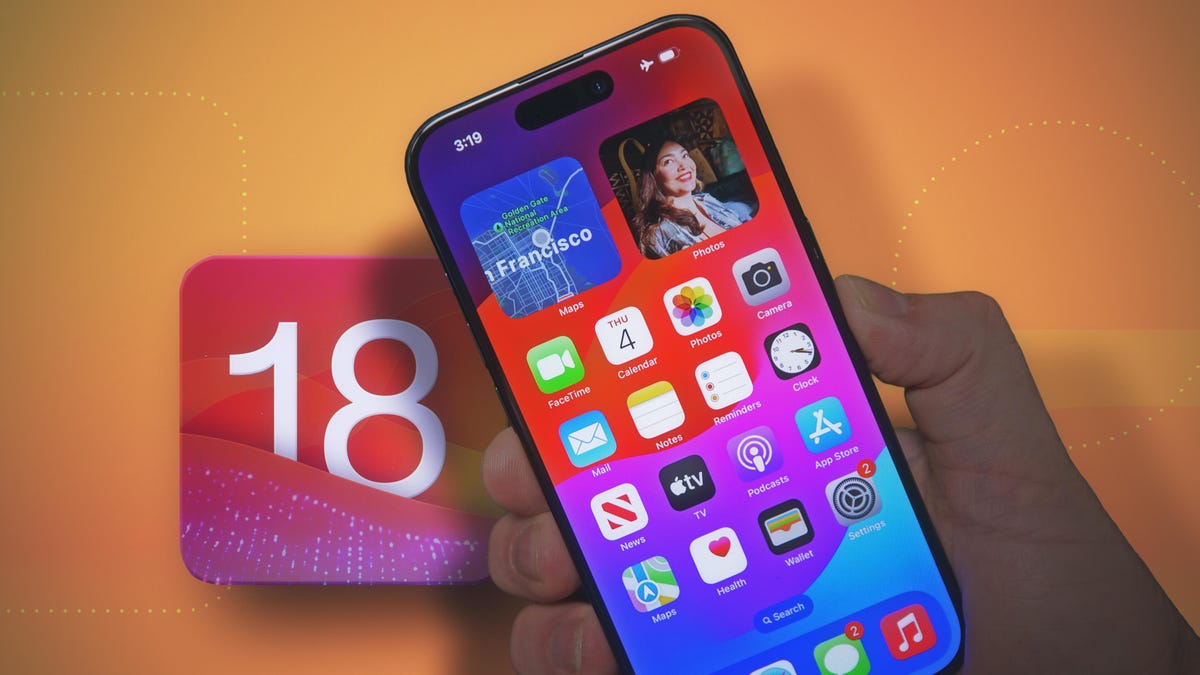 اپدیت ios 18