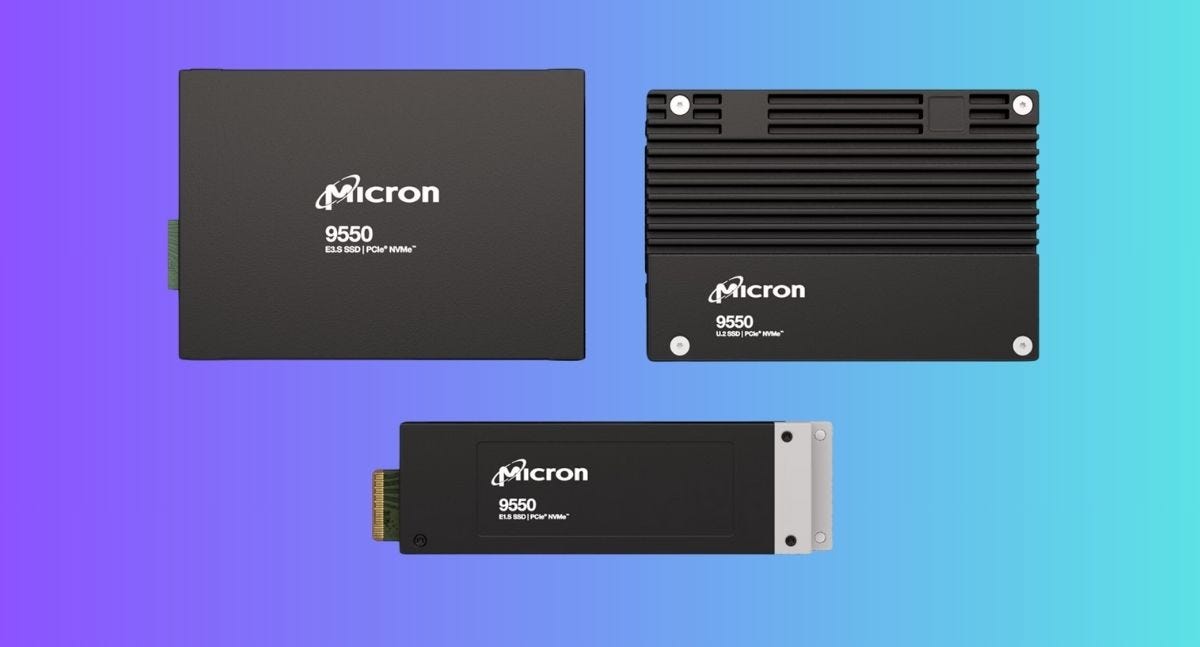 حافظه SSD میکرون 9550