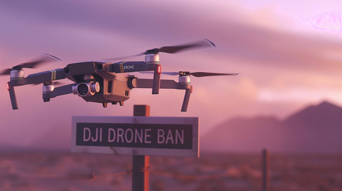 ممنوعیت فروش DJI