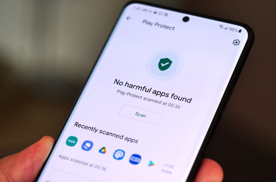 اسکن برنامه‌های گوگل