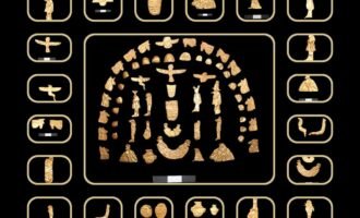 کشف مقبره و طلا در مصر