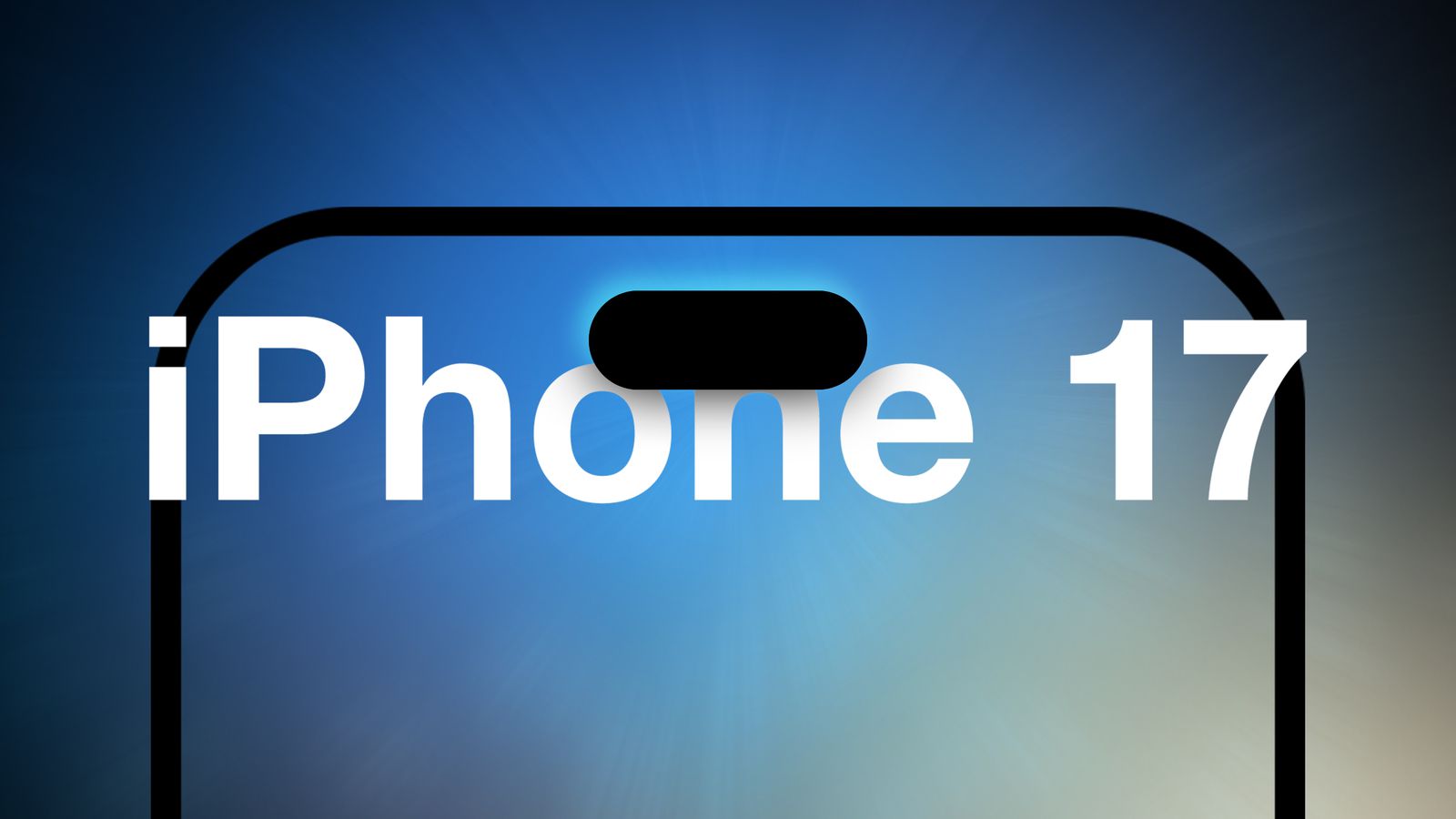 عکسی مفهومی از آیفون 17