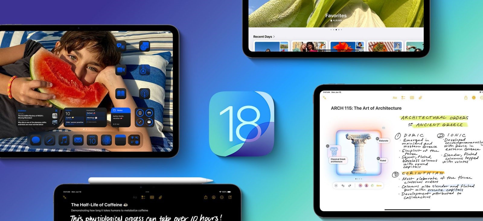 آپدیت iPadOS 18 برای آیپد پرو