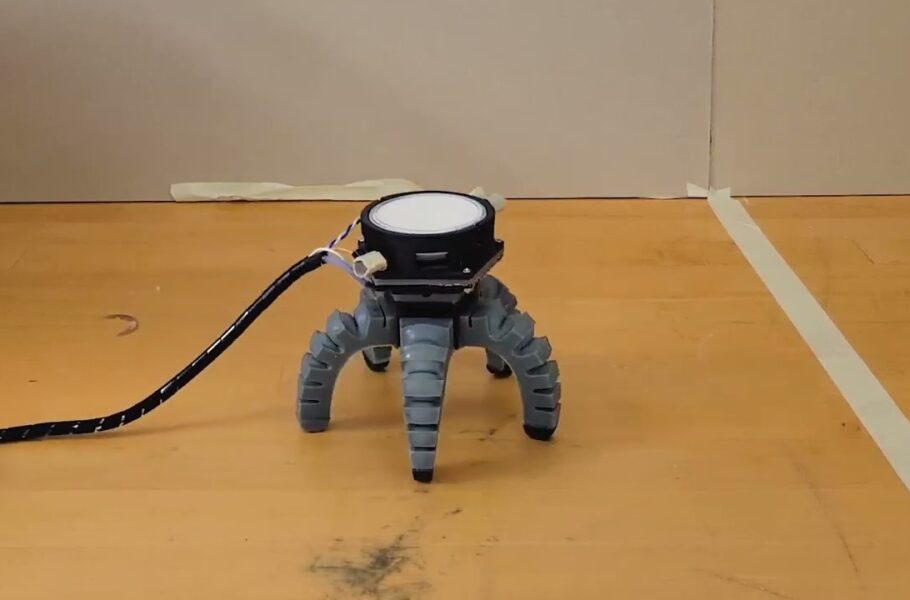 کنترل ربات توسط قارچ