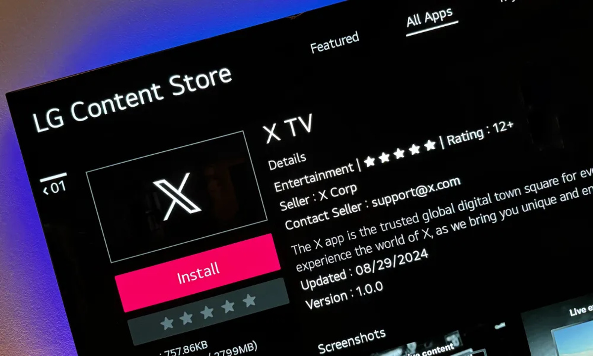نسخه TV برنامه ایکس