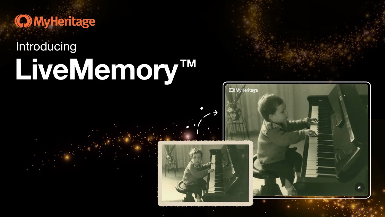 معرفی قابلیت هوش مصنوعی LiveMemory در اپلیکیشن MyHeritage