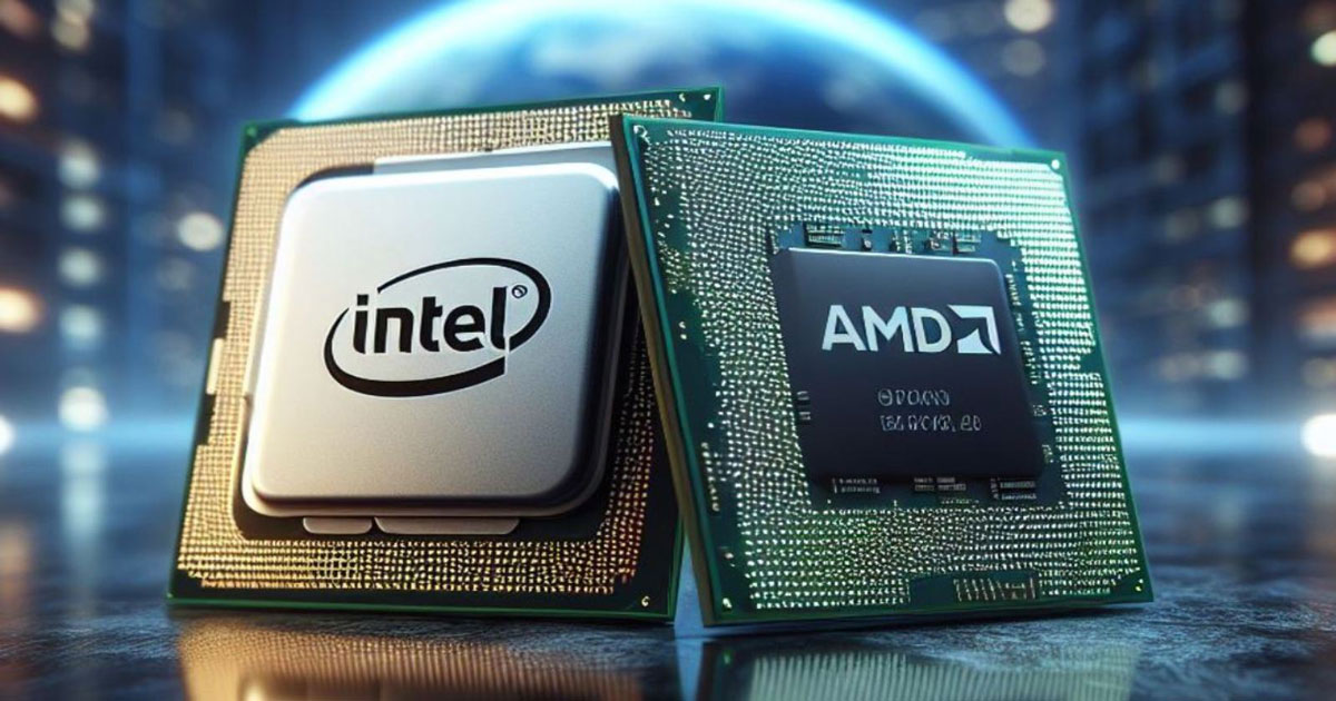 تراشه های اینتل و AMD
