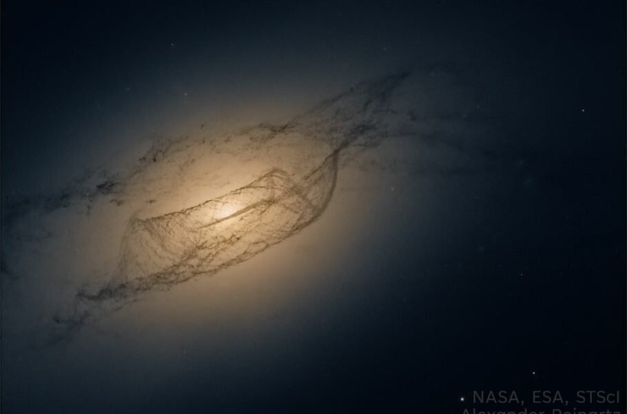 تصویر روز ناسا: کهکشان اسرارآمیز NGC 4753