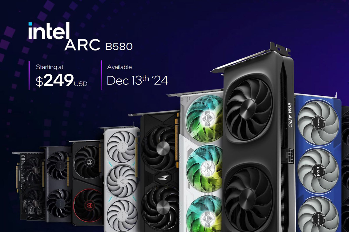 اینتل Arc B580 و Arc B570