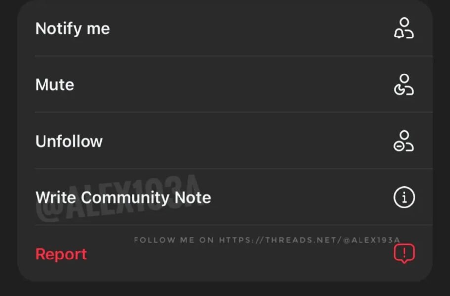 کامیونیتی نوتس در تردز