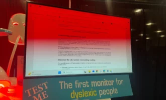 مانیتور خوانش‌پریشی