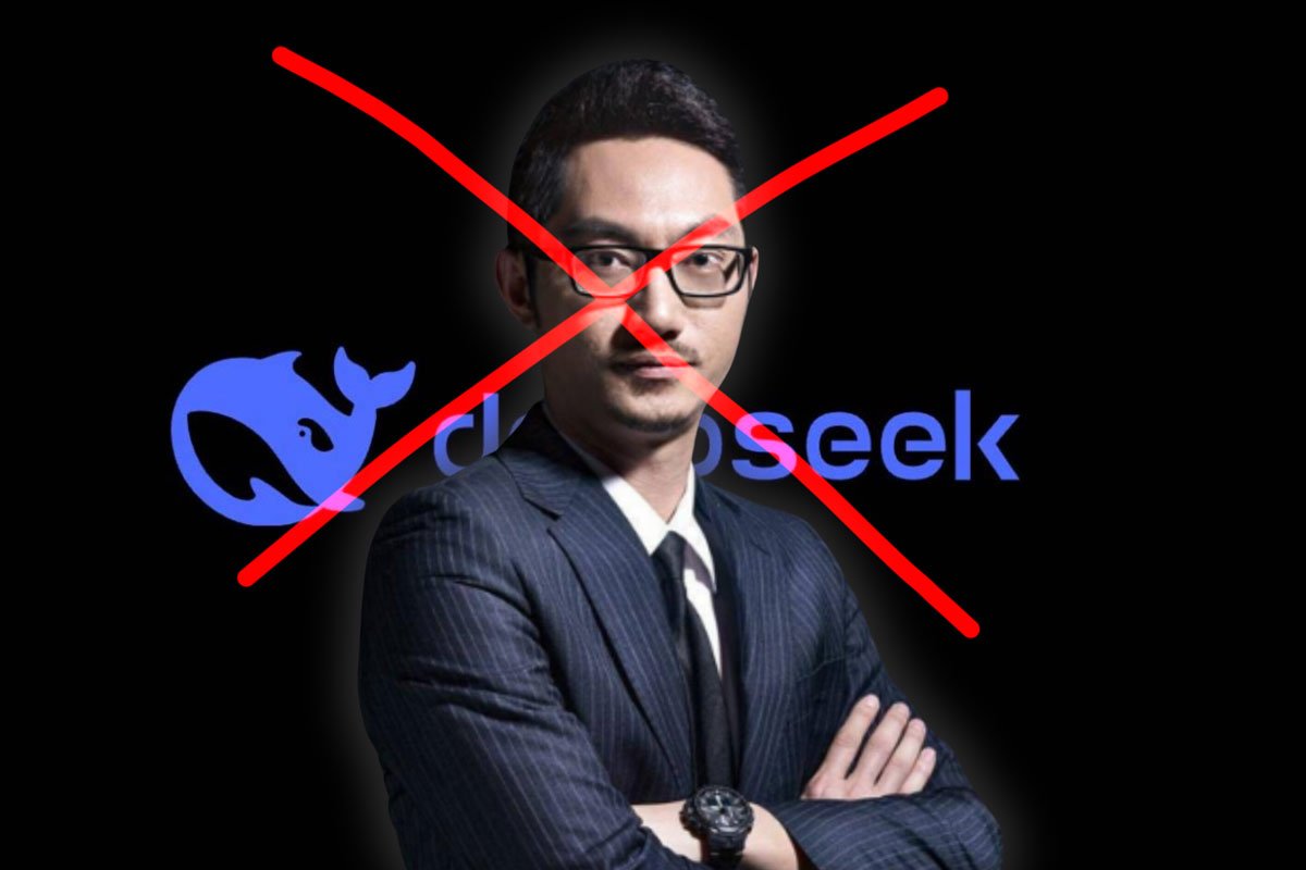 عکس اشتباه از مدیرعامل DeepSeek