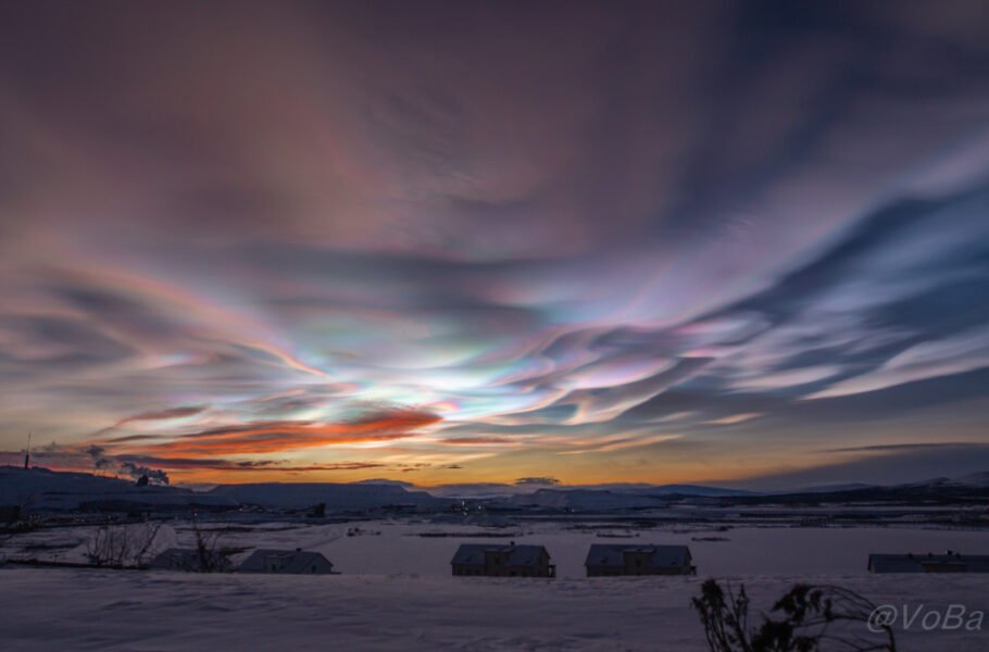 تصویر روز ناسا: ابرهای مرواریدی اسرارآمیز بر فراز سوئد